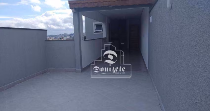 Cobertura com 2 dormitórios à venda, 112 m² por R$ 500.000,00 - Parque das Nações - Santo André/SP