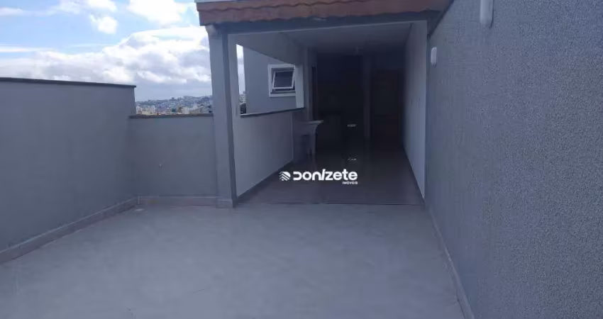 Cobertura com 2 dormitórios à venda, 112 m² por r$ 500.000,00 - parque das nações - santo andré/sp
