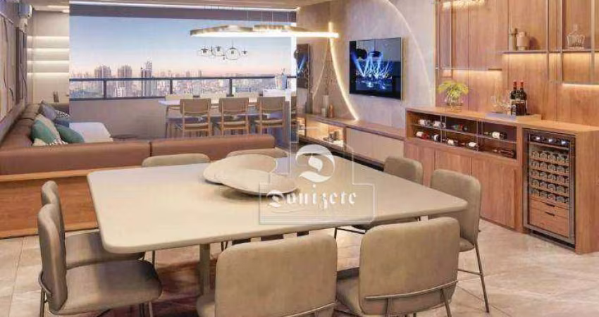 Apartamento com 3 dormitórios à venda, 130 m² por R$ 1.230.000,00 - Santa Maria - Santo André/SP