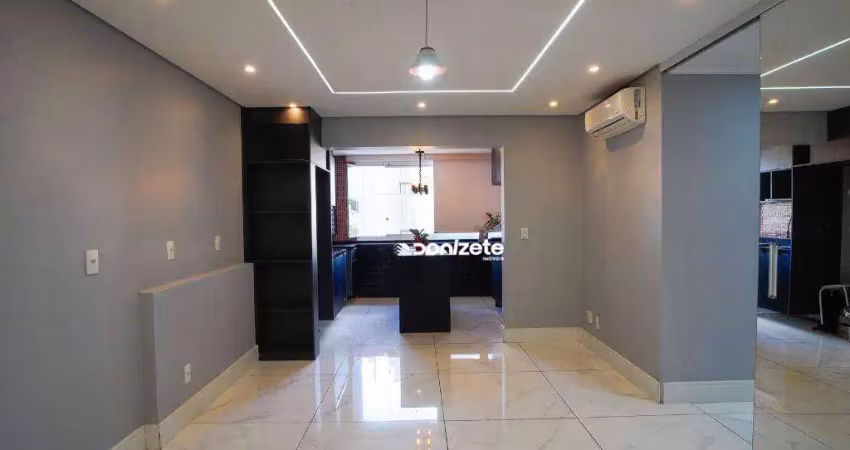 Apartamento com 2 dormitórios à venda, 67 m² por r$ 575.000,00 - parque das nações - santo andré/sp