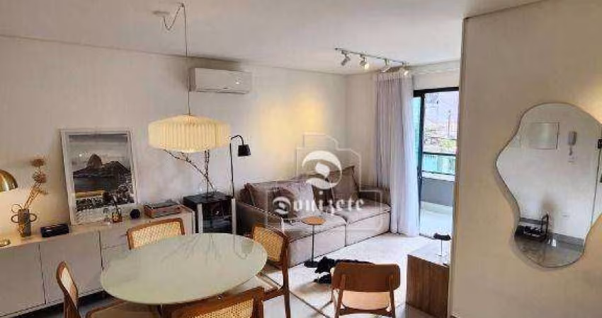 Apartamento com 3 dormitórios à venda, 75 m² por R$ 742.000,00 - Jardim - Santo André/SP
