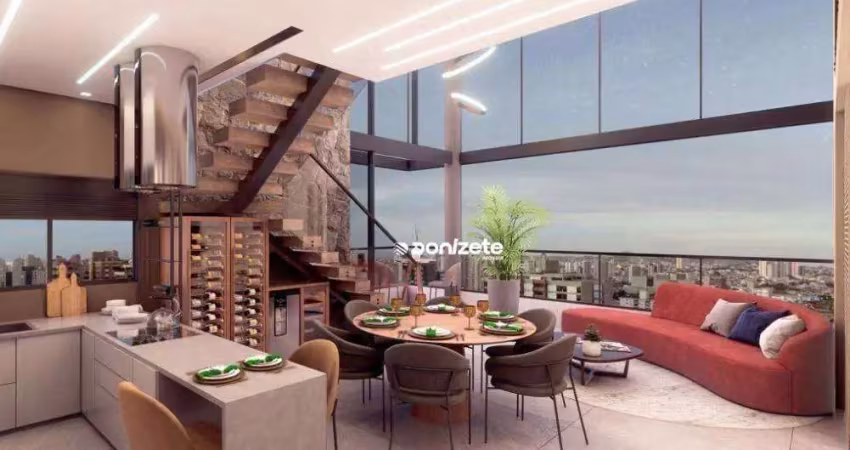 Apartamento à venda, 152 m² por r$ 2.279.290,00 - jardim - santo andré/sp