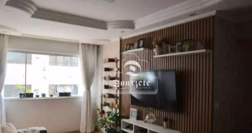 Apartamento com 3 dormitórios, 89 m² - venda por R$ 595.000,00 ou aluguel por R$ 3.794,61/mês - Vila Gilda - Santo André/SP