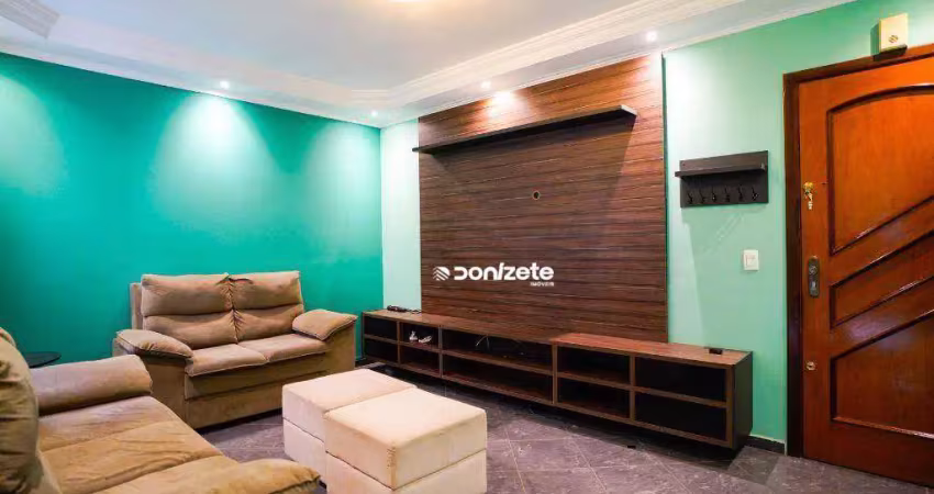 Apartamento à venda, 94 m² por r$ 550.000,00 - campestre - santo andré/sp