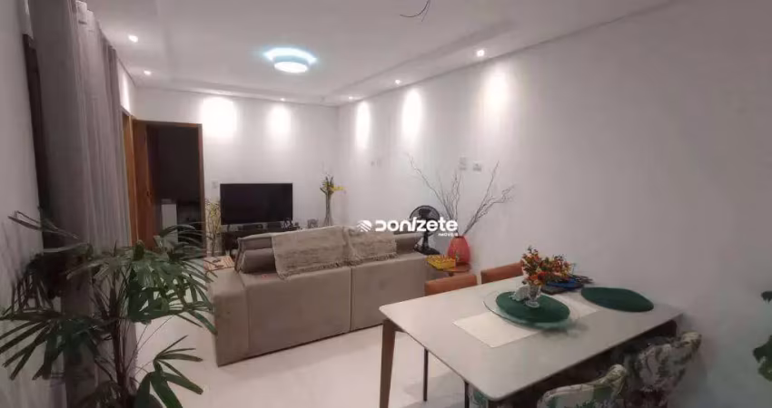 Cobertura com 2 dormitórios à venda, 130 m² por r$ 680.000,00 - vila guiomar - santo andré/sp