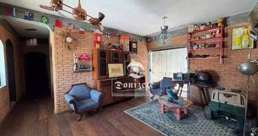 Sobrado com 4 dormitórios à venda, 664 m² por R$ 1.349.999,90 - Vila Alzira - Santo André/SP