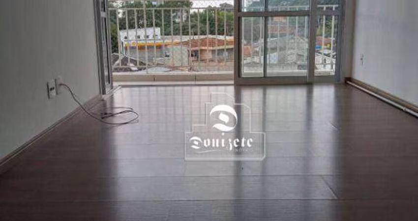 Apartamento com 2 dormitórios para alugar, 71 m² por R$ 3.515,83/mês - Vila Assunção - Santo André/SP