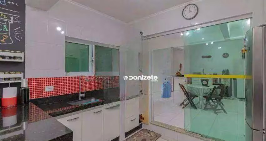 Sobrado com 3 dormitórios à venda, 162 m² por r$ 860.000,00 - campestre - santo andré/sp