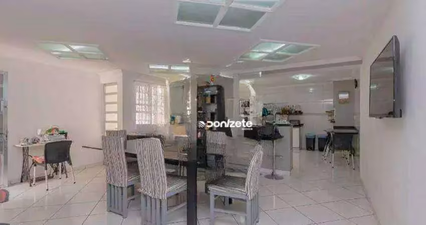 Sobrado com 3 dormitórios à venda, 270 m² por r$ 1.170.000,00 - campestre - santo andré/sp