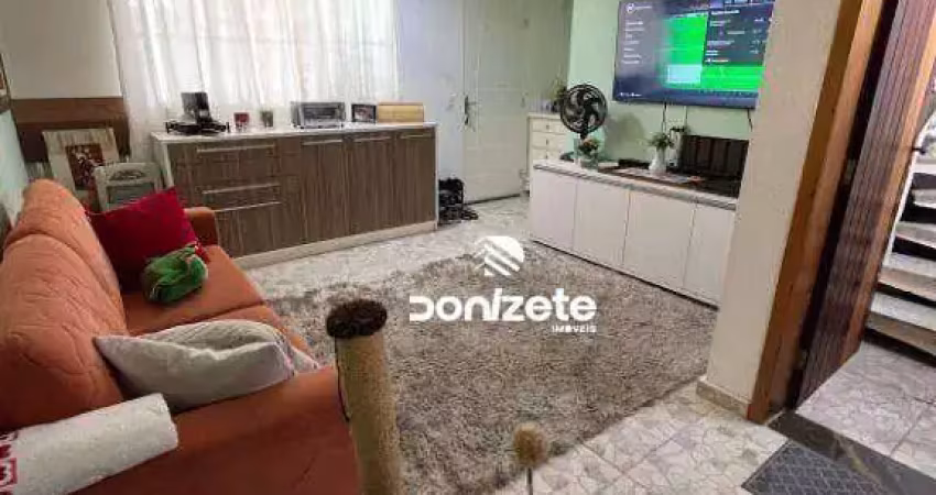 Sobrado com 3 dormitórios à venda, 120 m² por r$ 730.000,00 - paraíso - santo andré/sp