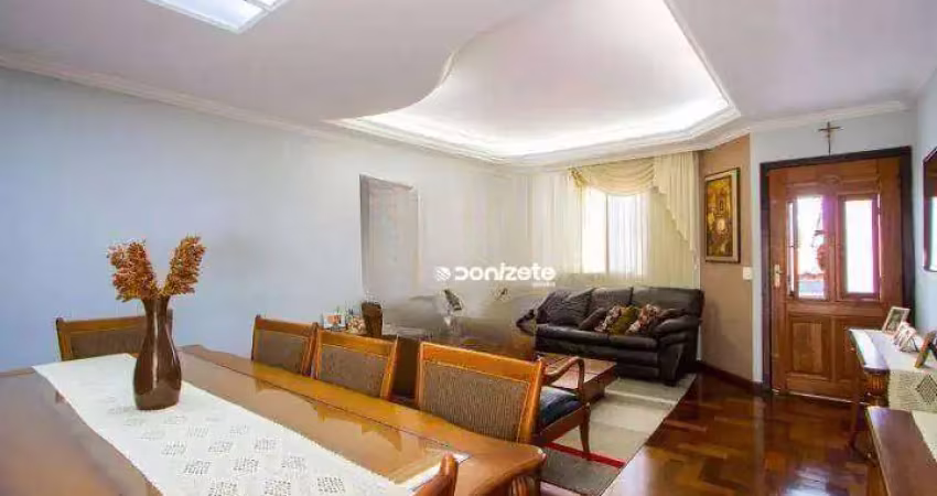 Sobrado com 4 dormitórios à venda, 232 m² por r$ 1.040.000,00 - vila pires - santo andré/sp