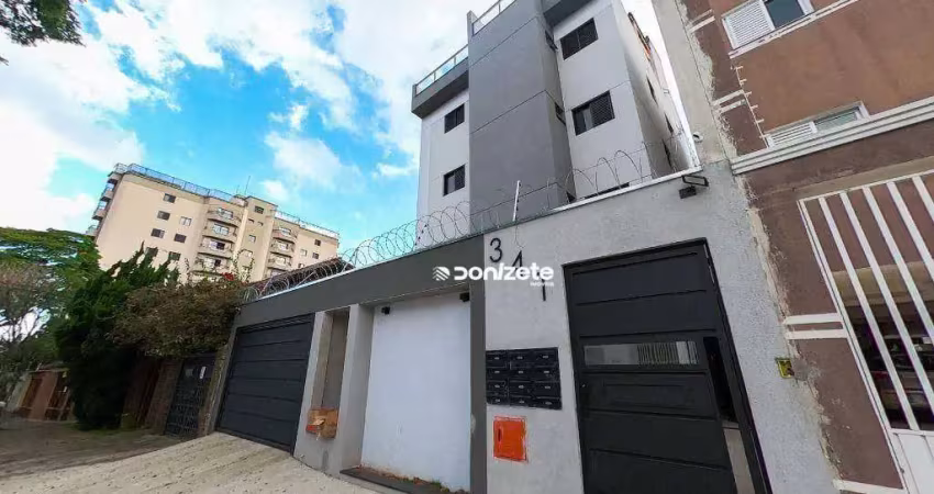 Apartamento com 2 dormitórios à venda, 44 m² por r$ 315.000,00 - vila guiomar - santo andré/sp