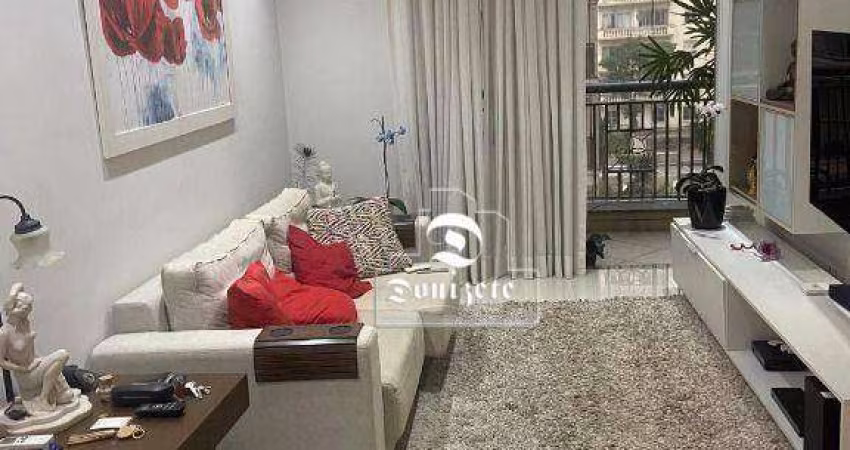 Apartamento com 3 dormitórios para alugar, 97 m² por R$ 7.135,00/mês - Centro - Santo André/SP