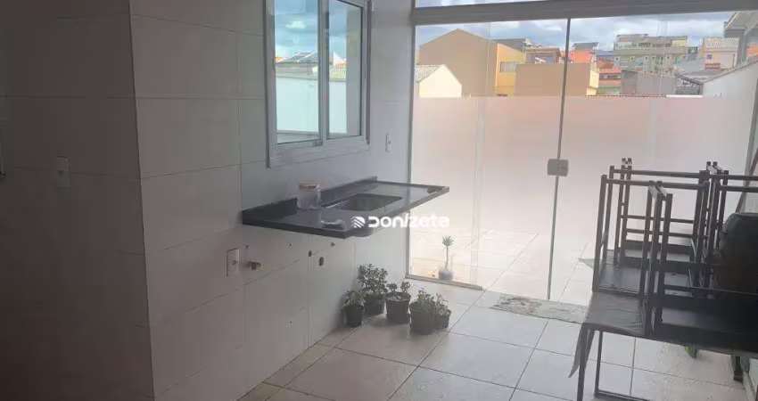 Cobertura com 2 dormitórios à venda, 82 m² por r$ 420.000,00 - parque das nações - santo andré/sp