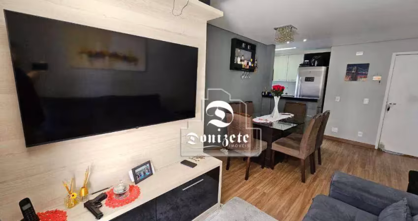 Apartamento com 3 dormitórios à venda, 67 m² por r$ 458.000,00 - vila eldízia - santo andré/sp