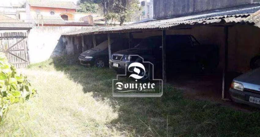 Terreno à venda, 231 m² por R$ 800.000,00 - Vila Alzira - Santo André/SP