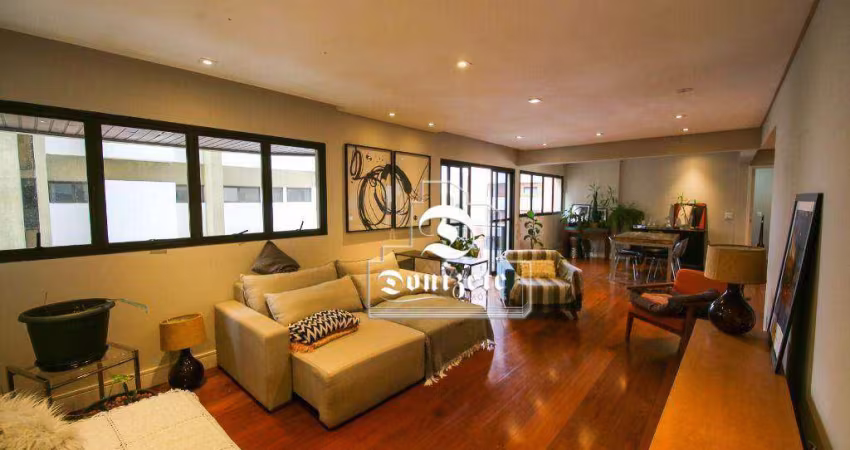 Apartamento com 3 dormitórios, 134 m² - venda por R$ 954.000,00 ou aluguel por R$ 5.717,70/mês - Jardim Bela Vista - Santo André/SP