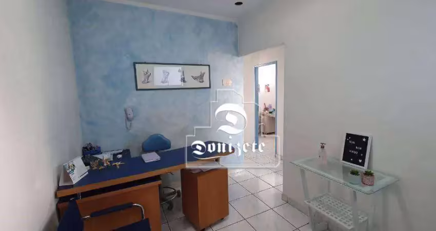 Sala à venda, 58 m² por r$ 349.999,90 - vila assunção - santo andré/sp