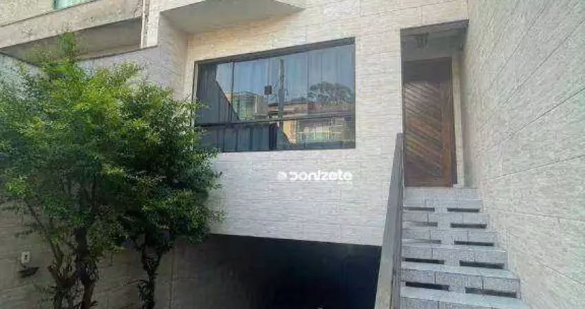 Sobrado com 3 dormitórios à venda, 298 m² por r$ 852.000,00 - jardim rina - santo andré/sp