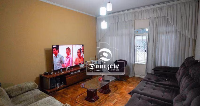 Sobrado com 3 dormitórios à venda, 240 m² por R$ 719.900,00 - Vila Homero Thon - Santo André/SP