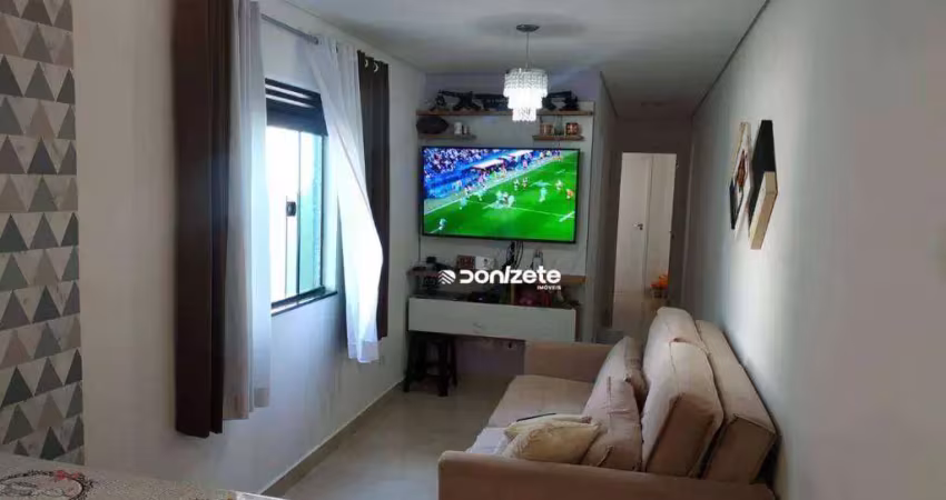 Cobertura com 2 dormitórios à venda, 100 m² por r$ 511.000,00 - santa teresinha - santo andré/sp