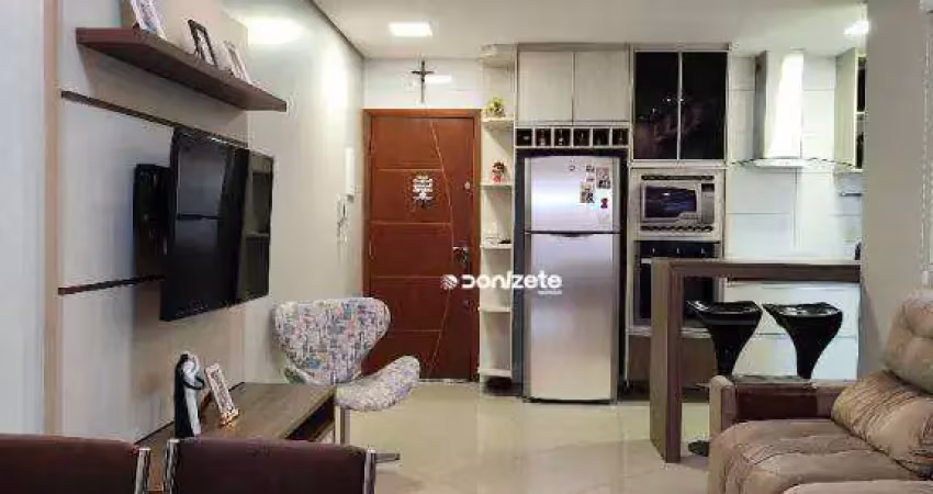 Apartamento à venda, 59 m² por r$ 369.999,99 - parque são vicente - mauá/sp