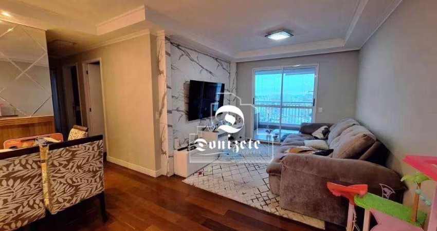 Apartamento com 3 dormitórios à venda, 94 m² por R$ 880.000,00 - Vila Valparaíso - Santo André/SP