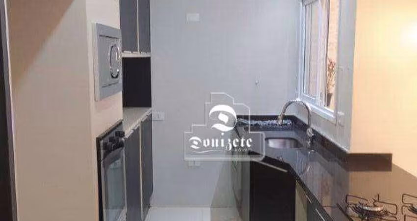 Apartamento com 2 dormitórios para alugar, 77 m² por R$ 5.700,00/mês - Paraíso - Santo André/SP