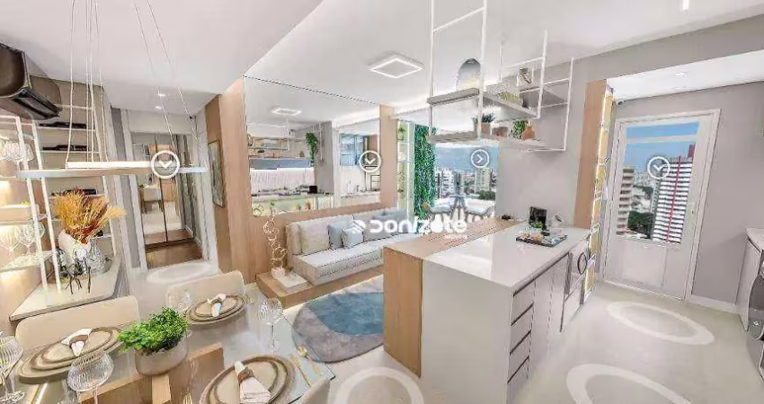 Apartamento com 2 dormitórios à venda, 72 m² por r$ 841.000,00 - vila assunção - santo andré/sp