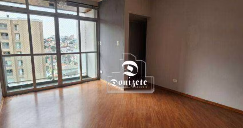 Apartamento com 2 dormitórios à venda, 68 m² por R$ 440.000,00 - Vila Valparaíso - Santo André/SP