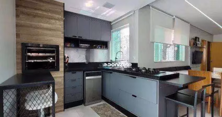 Cobertura com 3 dormitórios à venda, 120 m² por r$ 829.990,00 - campestre - santo andré/sp