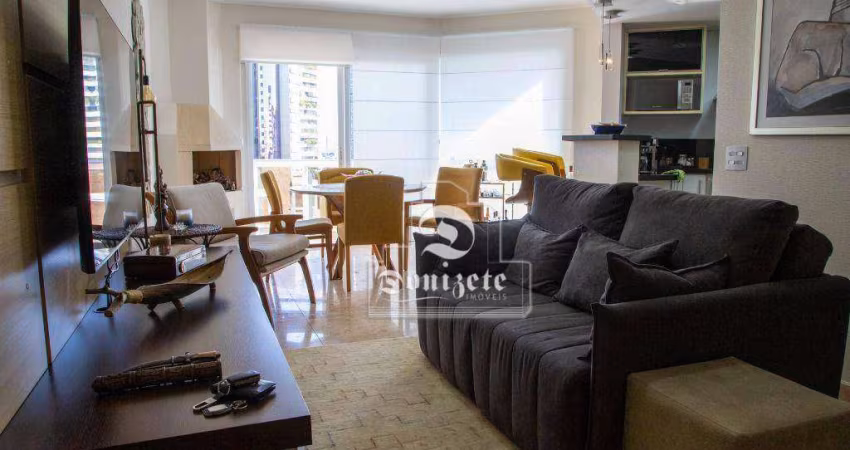 Apartamento Duplex com 1 dormitório, 90 m² - venda por R$ 1.350.000,00 ou aluguel por R$ 7.450,00/mês - Jardim - Santo André/SP