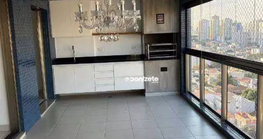 Apartamento com 4 dormitórios para alugar, 175 m² por r$ 13.054,00 - jardim - santo andré/sp