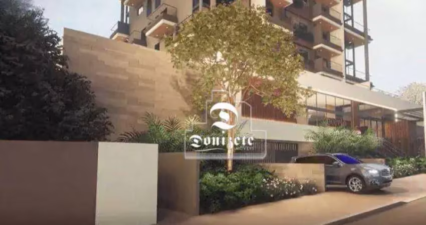 Apartamento com 1 dormitório à venda, 42 m² por r$ 570.000,00 - jardim - santo andré/sp