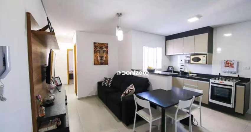 Cobertura com 2 dormitórios à venda, 110 m² por r$ 655.000,00 - vila gilda - santo andré/sp