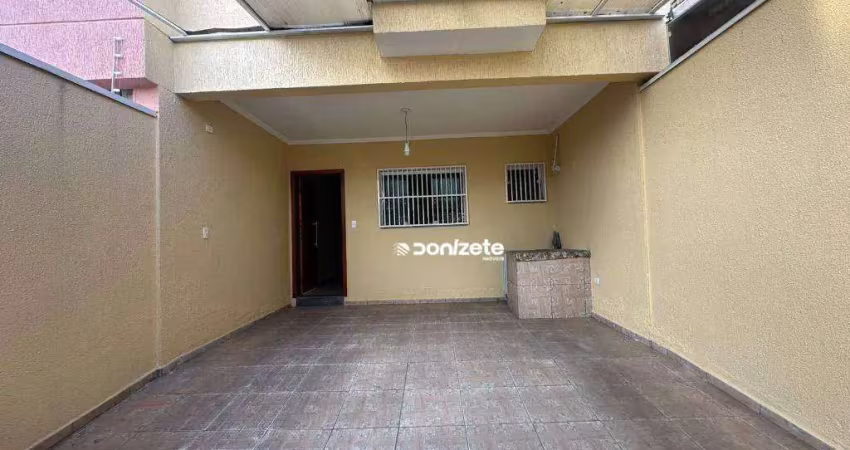 Sobrado com 3 dormitórios à venda, 92 m² por r$ 520.000,00 - vila linda - santo andré/sp