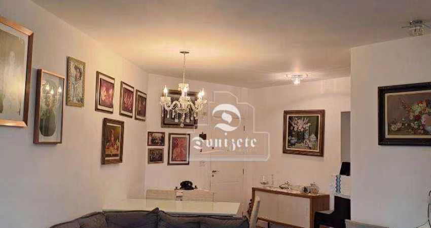 Apartamento com 3 dormitórios, 133 m² - venda por R$ 1.100.000,00 ou aluguel por R$ 5.631,33/mês - Vila Assunção - Santo André/SP