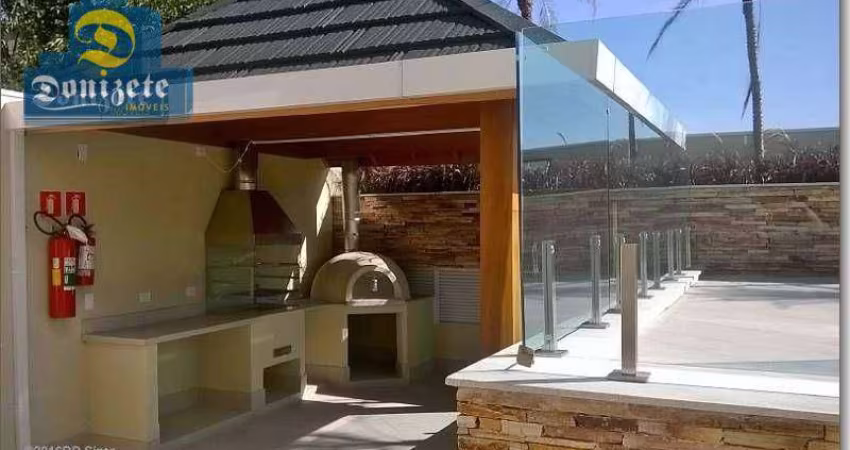Apartamento com 2 dormitórios para alugar, 72 m² por R$ 5.585,00/mês - Jardim - Santo André/SP