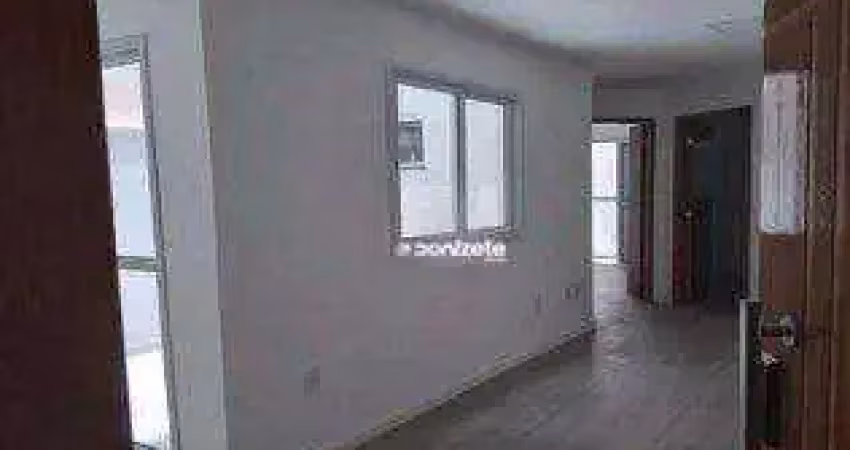 Apartamento com 2 dormitórios à venda, 44 m² por r$ 370.000,00 - parque das nações - santo andré/sp