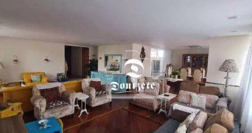 Apartamento com 3 dormitórios à venda, 286 m² por r$ 1.198.000,00 - jardim - santo andré/sp