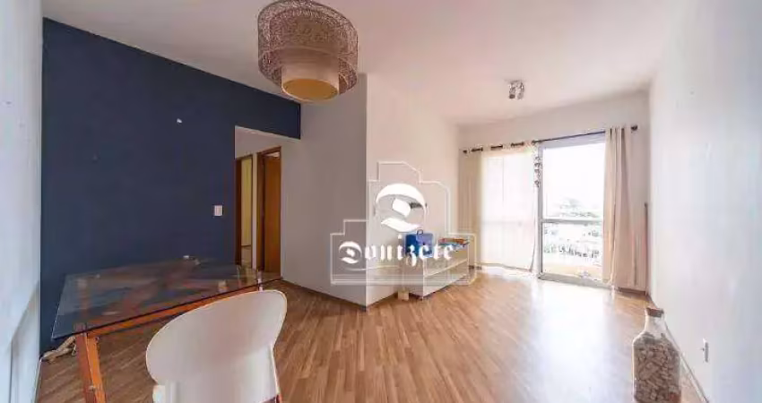 Apartamento com 2 dormitórios à venda, 60 m² por r$ 345.000,00 - vila valparaíso - santo andré/sp
