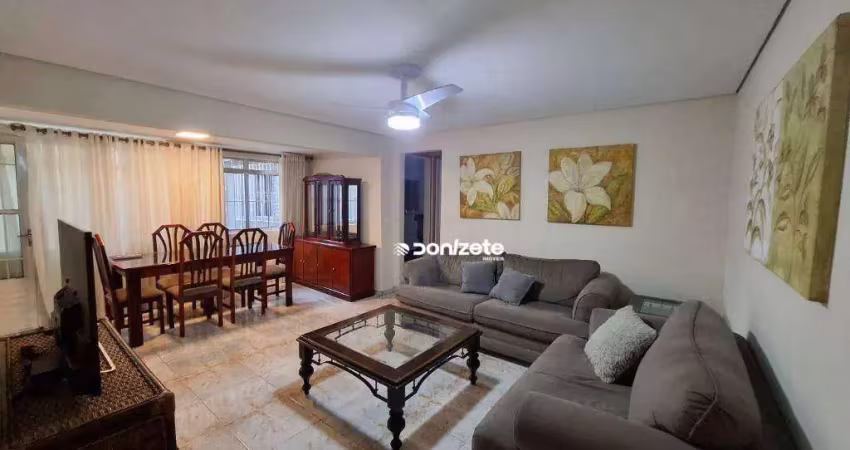 Casa com 5 dormitórios, 321 m² - venda por r$ 1.800.000,00 ou aluguel por r$ 15.299,01/mês - vila alzira - santo andré/sp