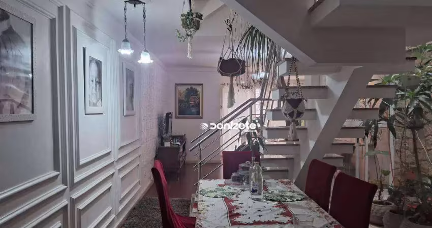 Sobrado com 4 dormitórios à venda, 300 m² por r$ 1.490.000,00 - vila assunção - santo andré/sp