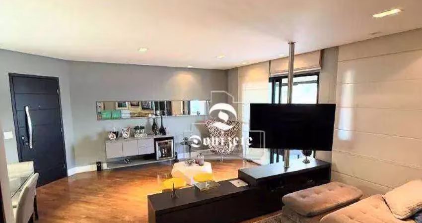 Apartamento com 3 dormitórios à venda, 115 m² por r$ 1.480.000,00 - jardim - santo andré/sp