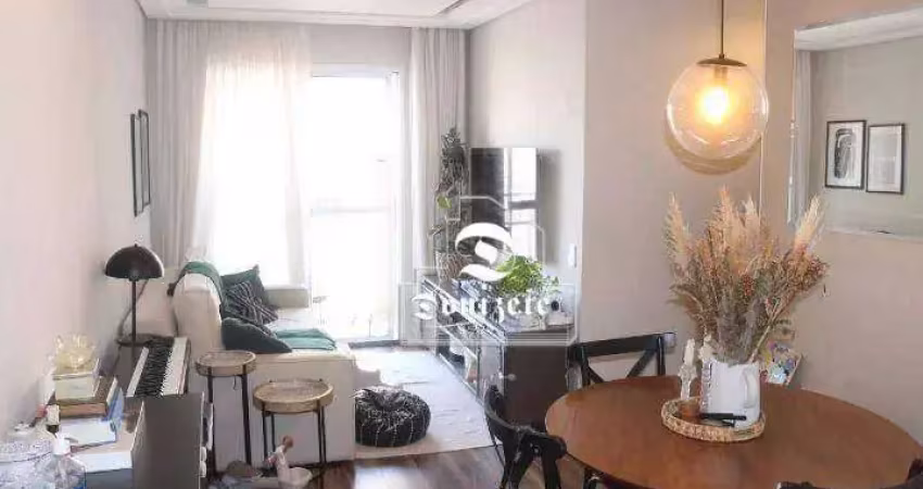 Apartamento com 2 dormitórios à venda, 62 m² por R$ 580.000,00 - Campestre - Santo André/SP