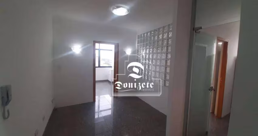 Sala, 61 m² - venda por r$ 359.999,90 ou aluguel por r$ 2.712,25/mês - centro - santo andré/sp