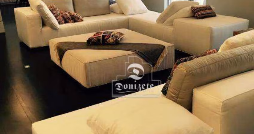 Apartamento com 3 dormitórios, 520 m² - venda por R$ 4.800.000,00 ou aluguel por R$ 35.882,42/mês - Jardim Bela Vista - Santo André/SP