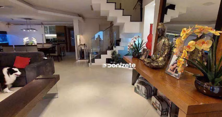 Cobertura com 3 suítes à venda, 260 m² por r$ 1.850.000 - vila caminho do mar - são bernardo do campo/sp
