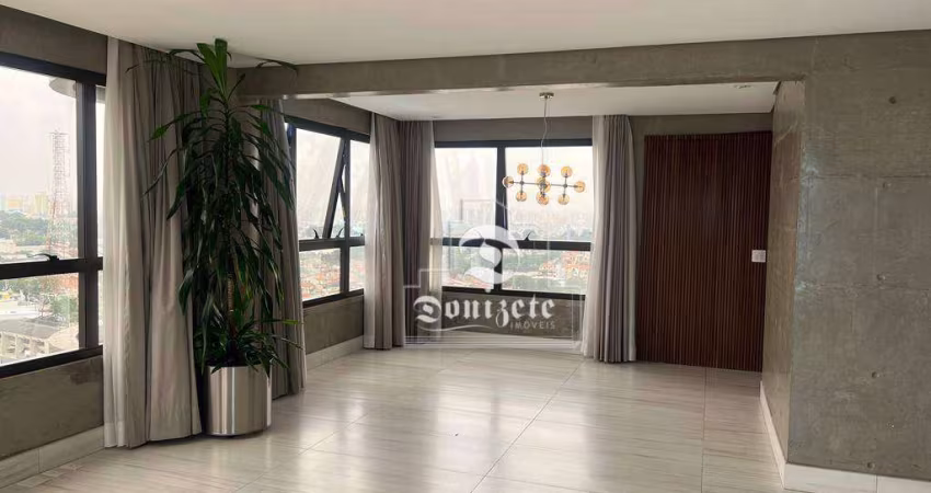 Apartamento com 3 dormitórios à venda, 190 m² por R$ 3.200.000,00 - Jardim - Santo André/SP