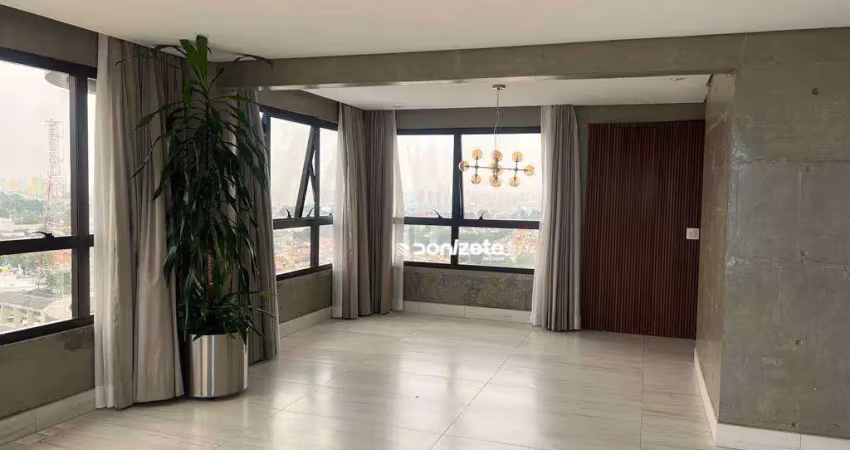 Apartamento com 3 dormitórios à venda, 190 m² por r$ 3.200.000,00 - jardim - santo andré/sp